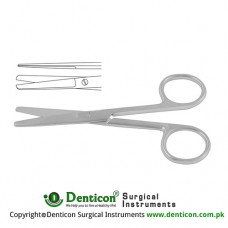 Operating Scissor Straight - Blunt/Blunt Stainless Steel, 12 cm - 4 3/4"